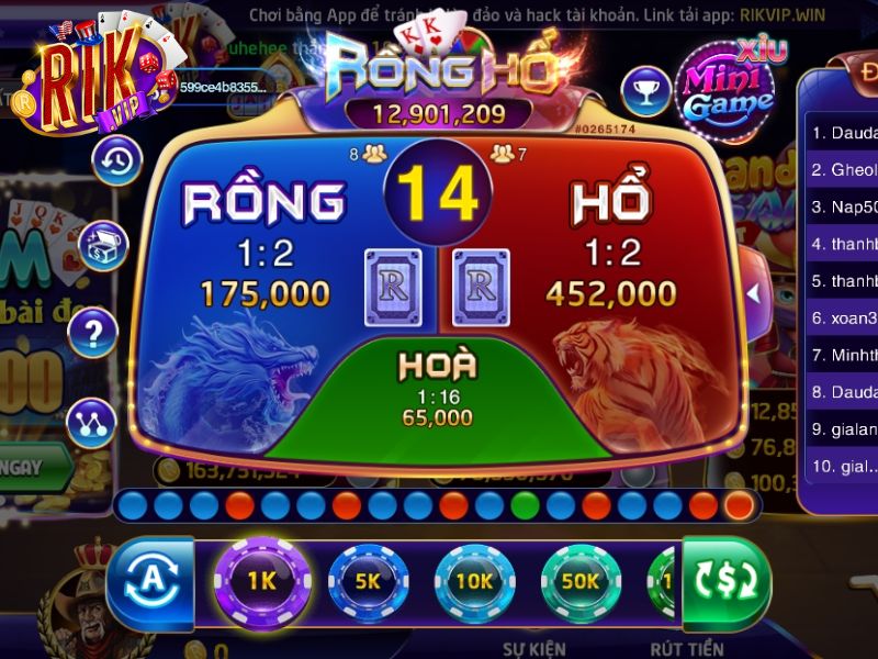 Kinh nghiệm đặt cược bài Long Hổ bất bại
