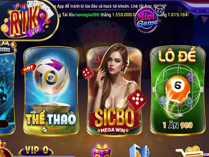 Tầm nhìn phát triển của cổng game RIKVIP